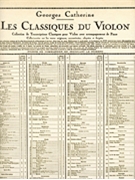 Air Tendre et Gavotte - Classiques No. 134 by Rousseau Jean-Jacques for