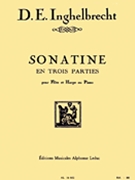 Sonatine (flute & Piano) by Inghelbrecht Desire-Emile for Flute