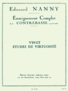 Complete Study Of The Double Bass (20 Virtuosic Studies) by Nanny Edouard for Double Bas