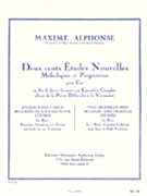 200 Etudes Nouvelles Volume 5 by Maxime-Alphonse for Horn (Vol 5)