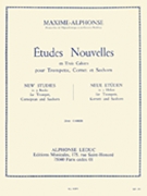 Etudes Nouvelles Bk 2 by Maxime-Alphonse for Trumpet Method (Bk 2)