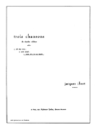Comme Elle A Les Yeux Bandes (med) (voice & Piano) by Ibert Jacques for MUSIC FOR