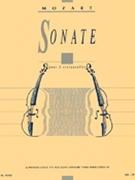 Sonata For Two Cellos by Mozart Wolfgang Amadeus for Cello Duet