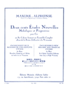 200 Etudes Nouvelles Volume 3 by Maxime-Alphonse for Horn (Vol 3)