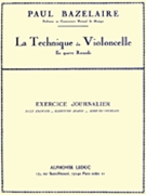 Technique For Cello Bk 2 Daily Exercise by Bazelaire Paul for Cello