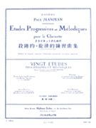 Etudes Progressives Et Melodiques by Jeanjean Paul for Clarinet Method (Book 1)