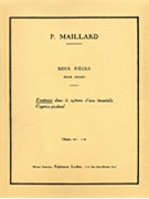 Fantaisie Dans Le Rythme D'une Tarentelle (piano Solo) by Maillot Jean for Piano