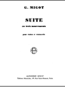 Suite En 3 Mouvements (violin & Cello) by Migot Georges for Violin