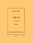 Aria by Ibert Jacques for Flute and Piano