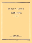 Sonatina for 2 Violins & Piano by Martinu Bohuslav for 2 Vn pn