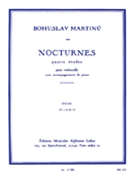 Nocturnes - No. I-II-III-IV by Martinu Bohuslav for