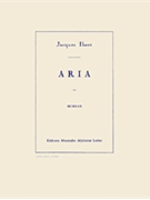 Aria by Ibert Jacques for High Voice w/i