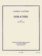 Lajtha Sonatine Violin & Piano Book by Lajtha Laszlo for Violin