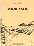 Corsican Song For Alto Saxophone And Piano by Tomasi Henri for
