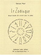 Le Zodiaque 12 Etudes De Concert (piano Solo) by Migot Georges for Piano