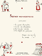 Scenes Municipales (piano Solo) by Tomasi Henri for Piano