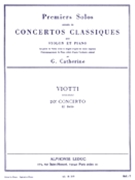 Solo No.1 From Concerto No.20 (violin & Piano) by Viotti Giovanni Battista for Violin