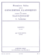 First Solos Extracted From The Classic Concertos (viotti's Concert by Viotti Giovanni Battista for Violin/PIA