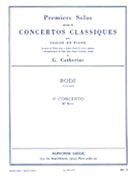 Rode Premiers Solos Concertos Classiques No 1 Violin & Piano Book by Rode Pierre for Violin
