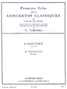 Solo No.1 From Concerto No.9 In E Minor (violin & Piano) by Kreutzer Rodolphe for Violin