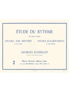 Etude Du Rythme Volume 2 by Dandelot Georges for