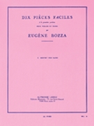 10 Easy Pieces For Violin And Piano (3) by Bozza Eugene for Violin