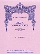 Au Foyer (flute & Pi by Gretchaninov Alexander for Flute