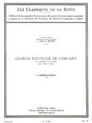 Grande Fantaisie De Concert Sur Oberon by Demersseman Jules-Auguste Edouard for Flute Solo