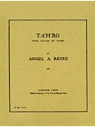Tambo (violin & Piano) by Reyes Angel for Violin