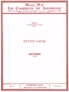 Petite Valse by Beethoven Ludwig van - Mule Marcel - for Alto Saxophone and Piano