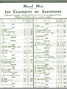 Scherzo (classiques No.37) (saxophone-alto & Piano) by Mon Pierre Alexandre for