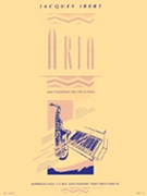 Aria by Ibert Jacques for Alto Saxophone and Piano