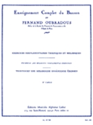 Technical And Melodious Comple by Oubradous Fernand for Bassoon