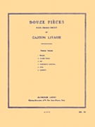 12 Pieces Volume 1 by Litaize Gaston for Organ