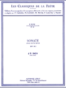 Sonata BWV1013 in A Minor - Classiques No. 18 by Bach Johann Sebastian for