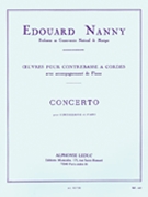 Concerto In E Minor (double Bass & Piano) by Nanny Edouard for Double Bas