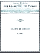 Gavotte Et Bourree (classiques No.360) (violin & Piano) by Kuhnau Johann for Violin