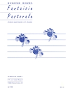Fantaisie Pastorale Opus 37 by Bozza Eugene for Oboe and Piano