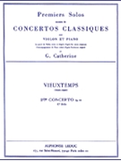 Vieuxtemps Premier Solo Extrait Concerto No 2 Opus 19 Violin & Piano Bk by Vieuxtemps Henri for Violin