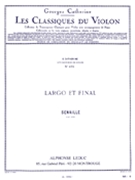 Largo Et Final (classiques No.372) (violin & Piano) by Marais Marin for Violin
