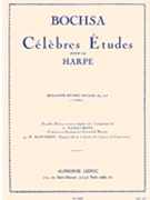 Celebrated Studies for Harp - 40 Easy Studies Vol. 1 by Bochsa Robert Nicolas-Charles for