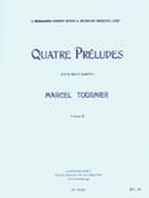 Four Preludes For Two Harps (volume 2) by Tournier Marcel for Harp