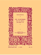6 Danceries Du Xv1 Siecle (quintet-wind) by Desormiere Roger for