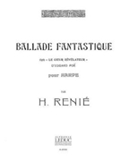 Renie Henriette Ballade Fantastique Harp Solo Book by Renie Henriette for Harp