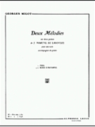 Roses D'automne(sop/ten) (voice & Piano) by Migot Georges for MUSIC FOR