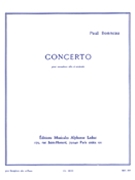 Concerto by Bonneau Paul for Alto Saxophone and Piano