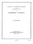Romantic Suite - 2. Dancers (alto Saxophone And Piano) by Planel Robert for