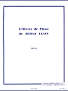 L'oeuvre De Piano Volume Two - Piano Solo Book by Alain Jehan for Piano