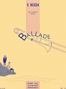 Ballade by Bozza Eugene for Trombone and Piano