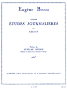 15 Etudes Journalieres Opus 64 by Bozza Eugene for Bassoon Method